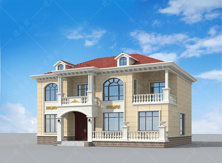 農(nóng)村自建房四間兩層設計圖，低調(diào)奢華又實用