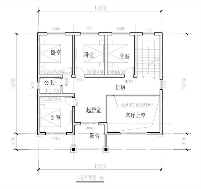 歐式大別墅戶型圖