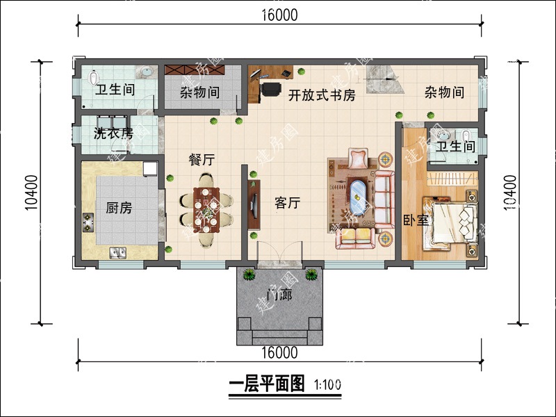 一層平面圖