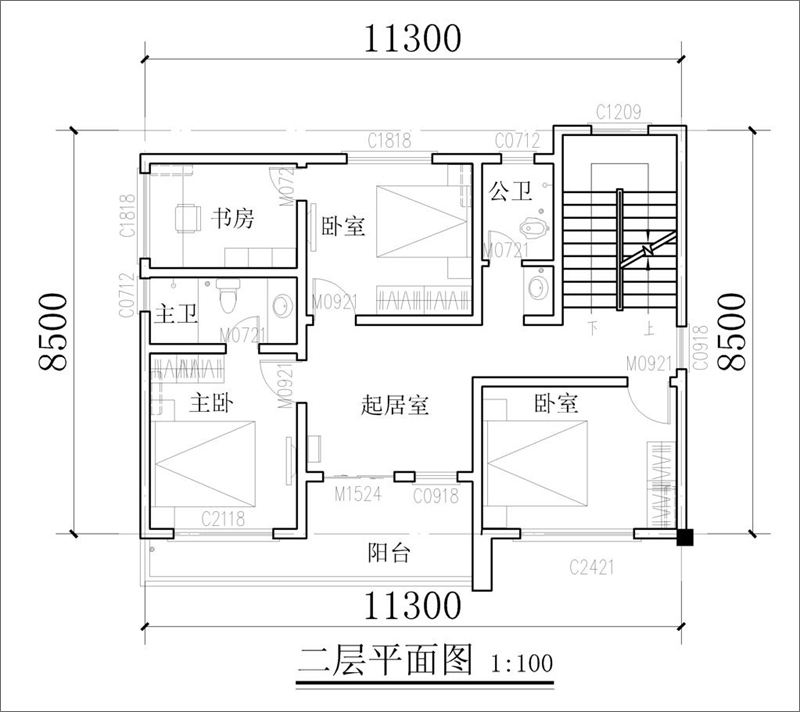 三層現(xiàn)代風格別墅設計效果圖