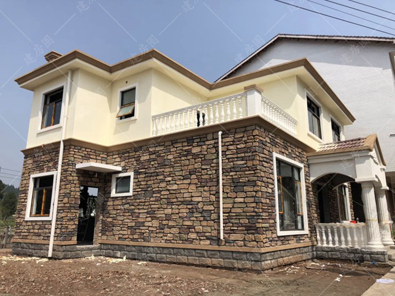 南充高坪自建房施工主體完工