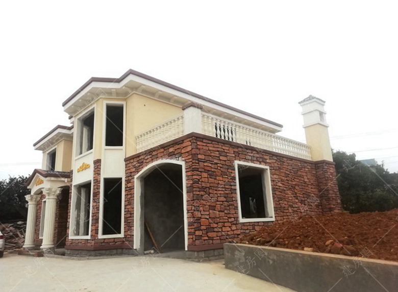 樂(lè)山自建房施工實(shí)景圖