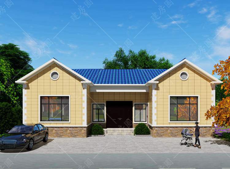 農村一層簡單住房設計圖紙，經(jīng)濟耐看適用
