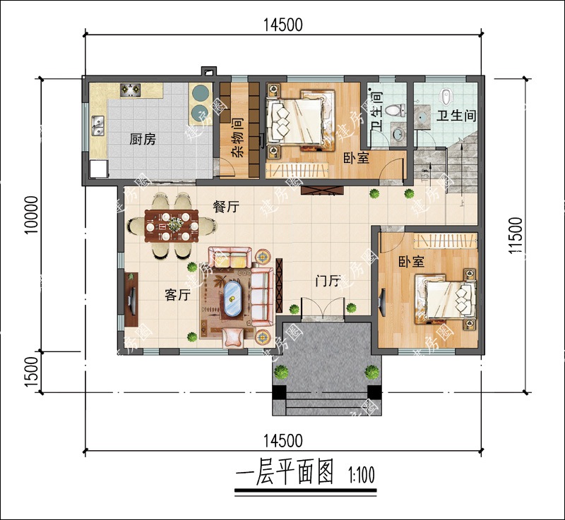 一層平面設(shè)計圖