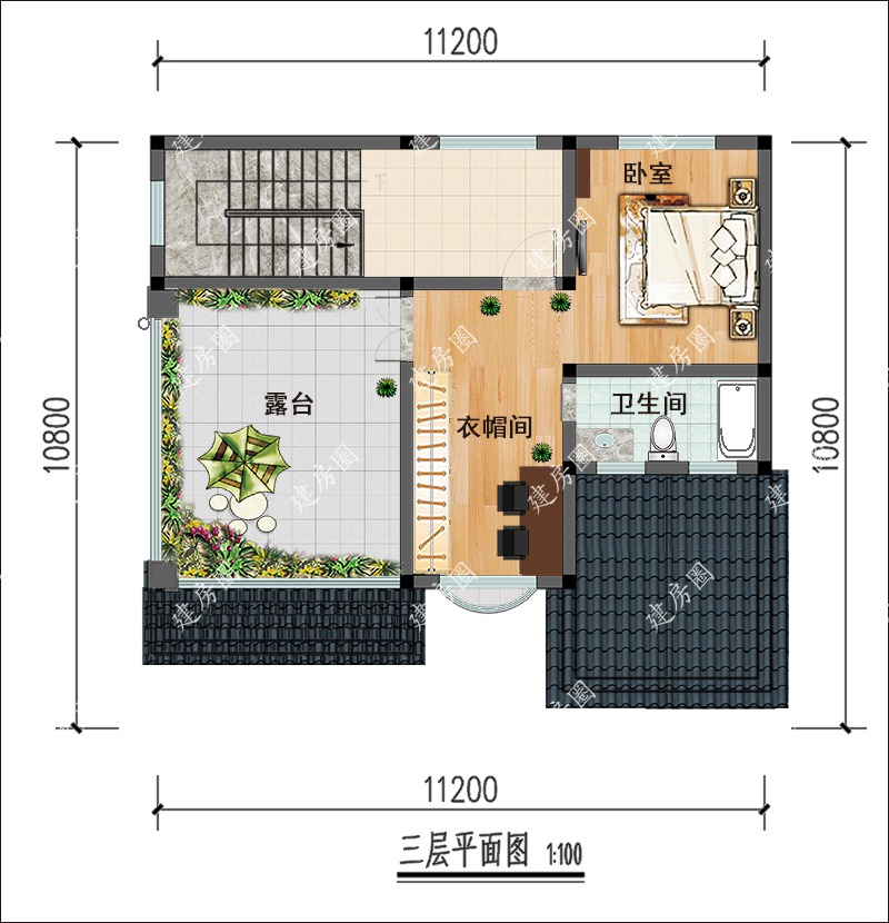 農村三層房屋設計圖