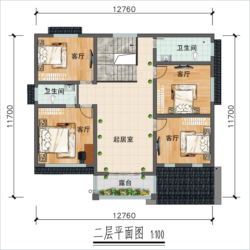 重慶農(nóng)村自建房平面設計圖