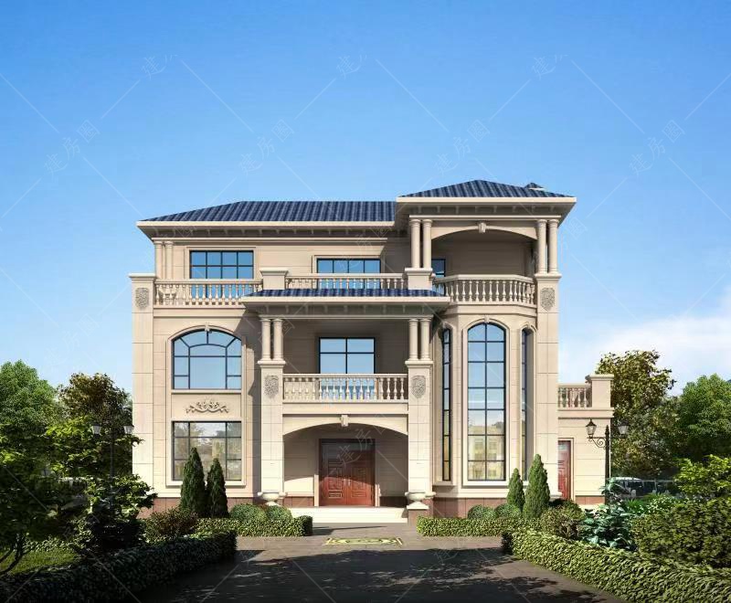 農(nóng)村16米x10米建房設(shè)計效果圖