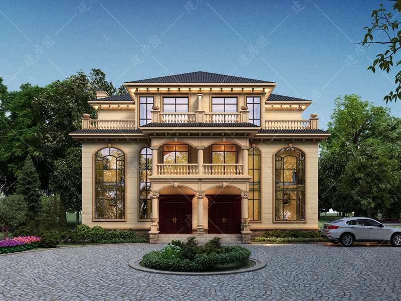 180平方農(nóng)村自建房外觀圖片