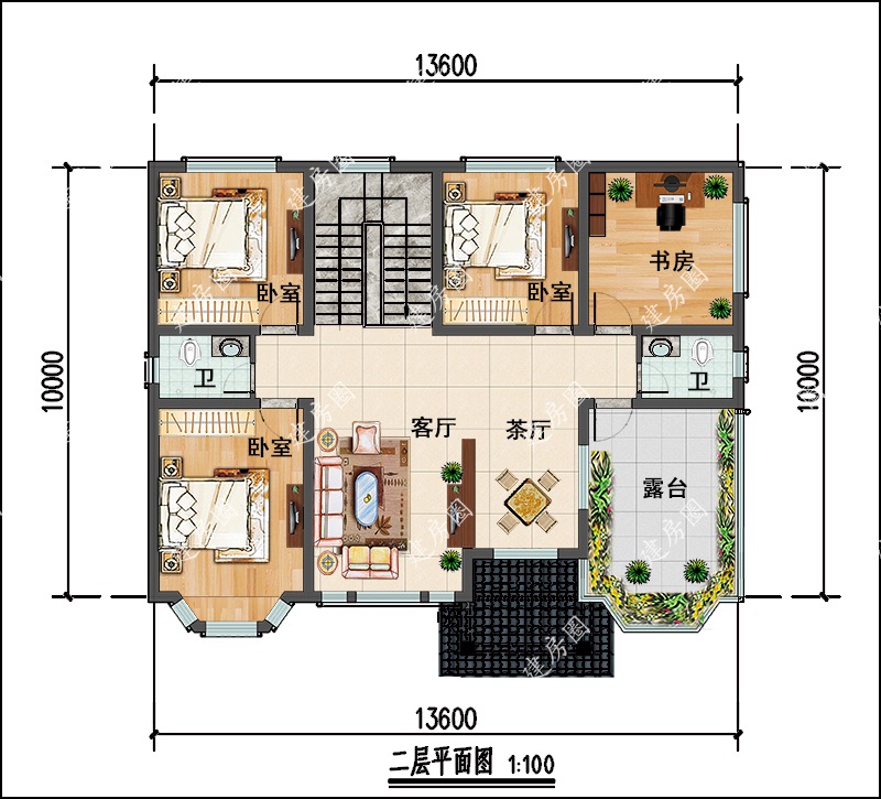 二層自建房外觀圖片
