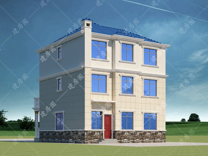10x11米自建房外觀圖片